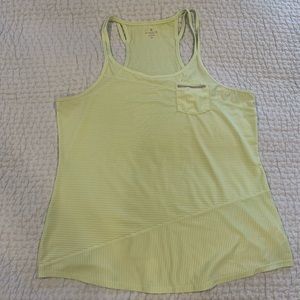 Athleta XL lime green tank top.